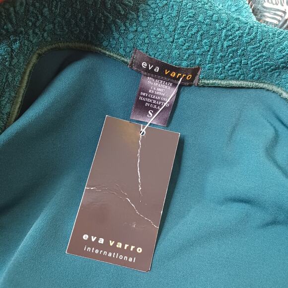 Eva Varro Barcelona Jacket Pebble Textured Statement Jacket Casual/Business S - Picture 7 of 8